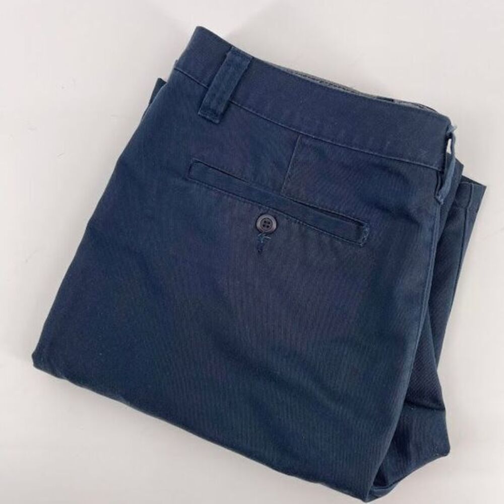 O'Neill Men's Size 32 Navy Chino Shorts Classic Flat‎ Front Cotton Blend Size 32